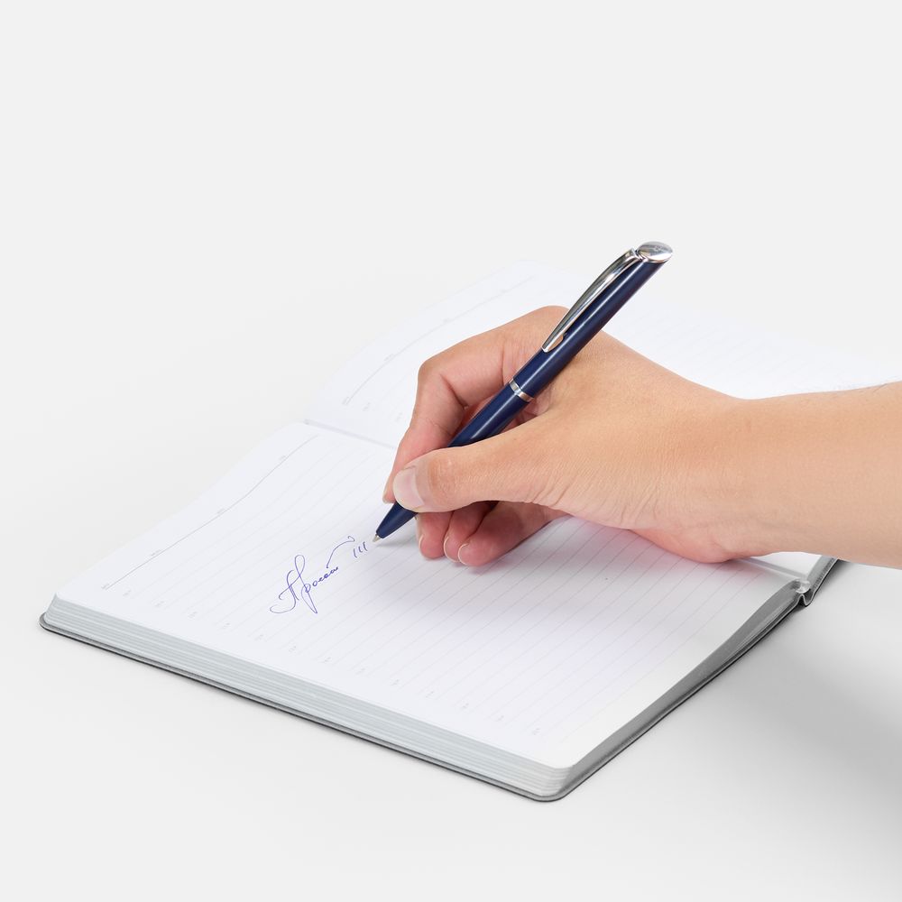 Ручка шариковая Ringa, синяя — изображение 4