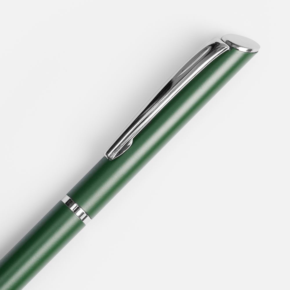 Ручка шариковая Ringa, темно-зеленая — изображение 3