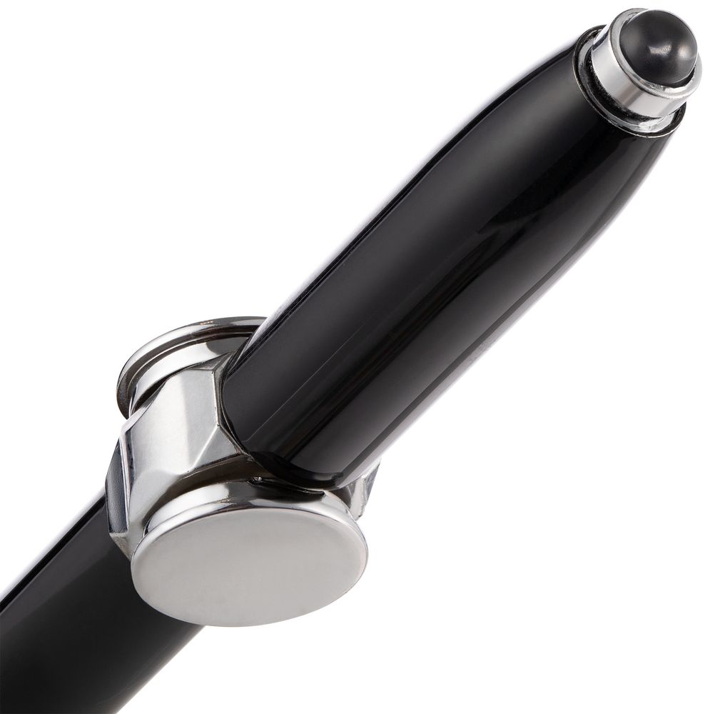 Ручка-спиннер Flipen с фонариком, черная — изображение 3