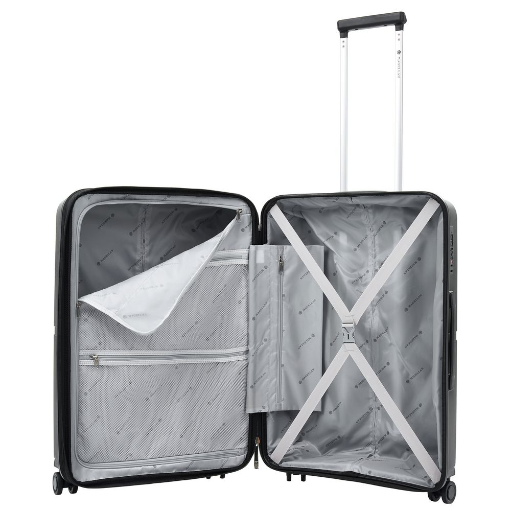 Чемодан Santiago M, черный — изображение 7