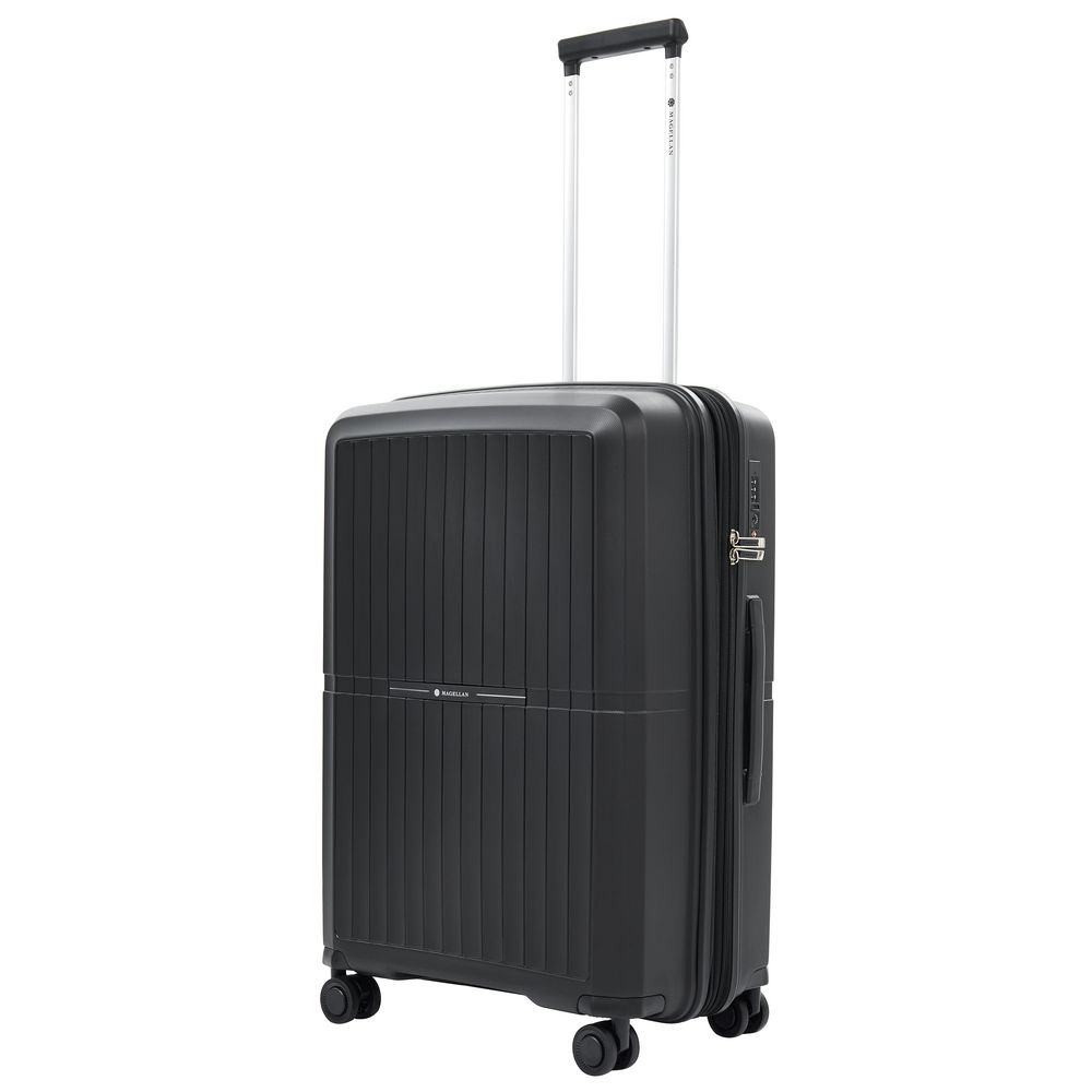 Чемодан Santiago M, черный — изображение 2