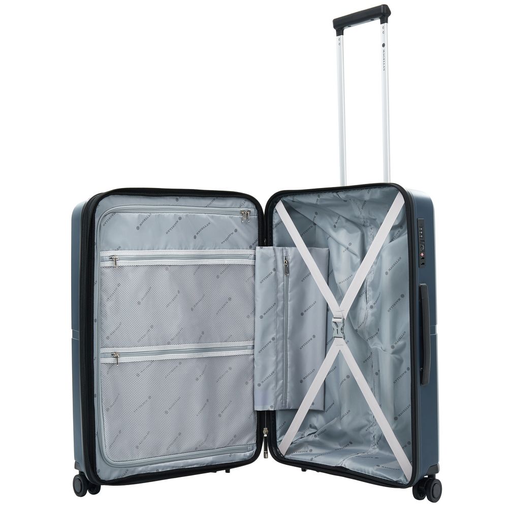 Чемодан Santiago M, темно-синий — изображение 8