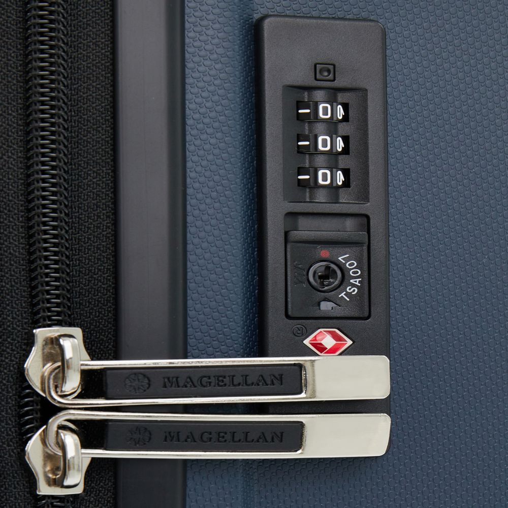 Чемодан Santiago M, темно-синий — изображение 6