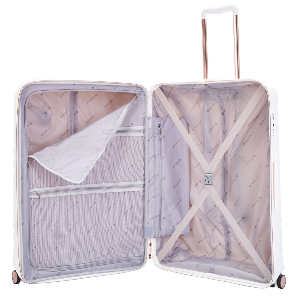 Чемодан Victoria L, белый — изображение 8