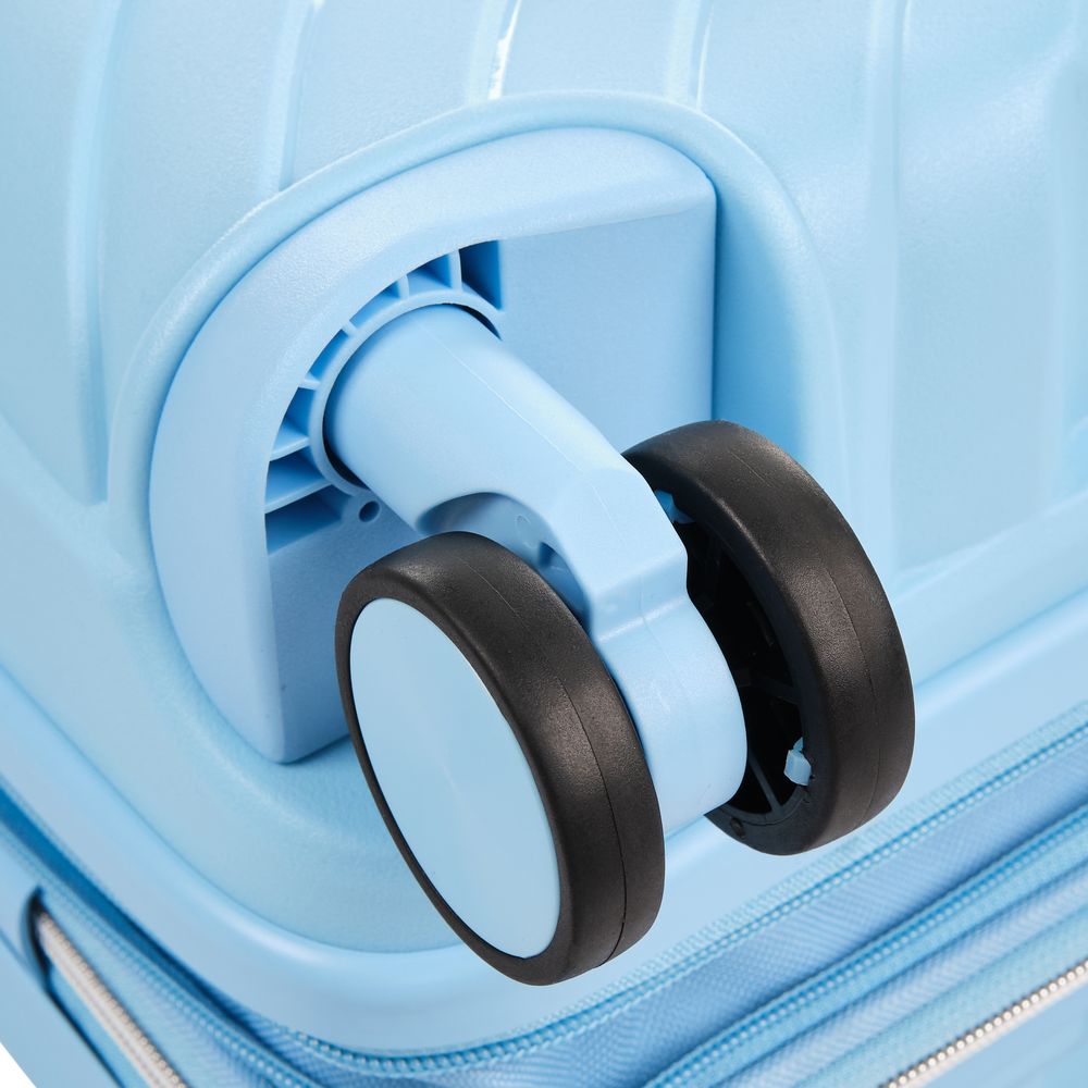Чемодан Victoria L, голубой — изображение 5