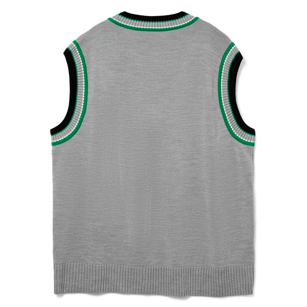 Жилет оверсайз унисекс Cornell в сумке, светло-серый — изображение 2