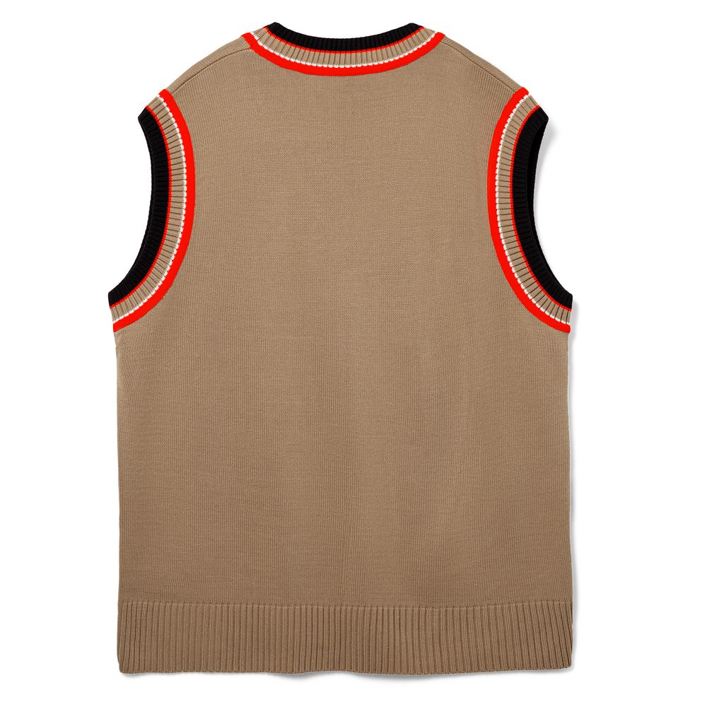 Жилет оверсайз унисекс Cornell в сумке, бежевый — изображение 2