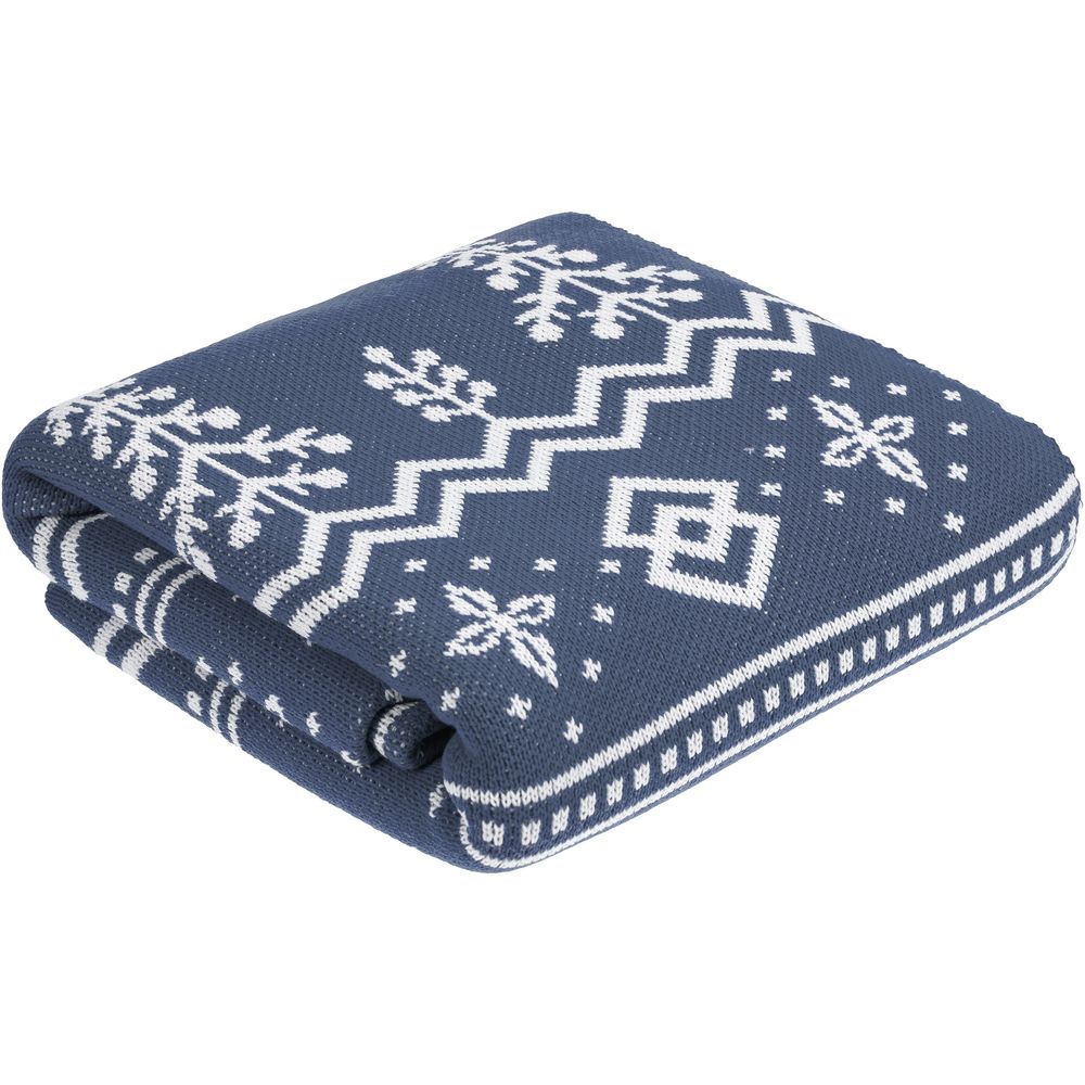 Плед Elnik, серый с молочно-белым — изображение 4