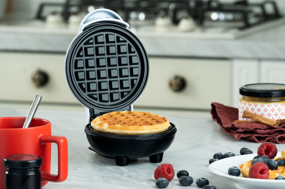 Электрическая вафельница GoRound, белая — изображение 7