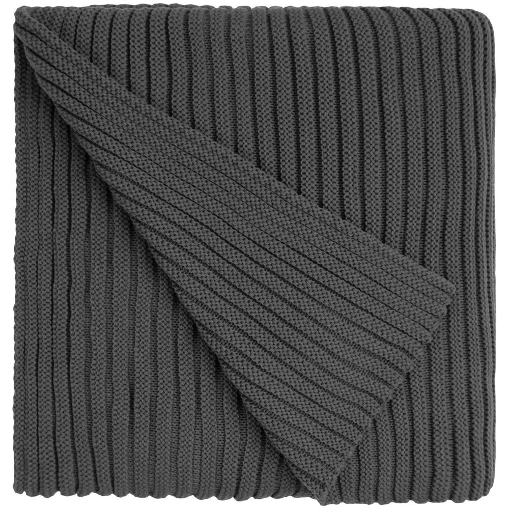 Плед Quill, темно-серый — изображение 2