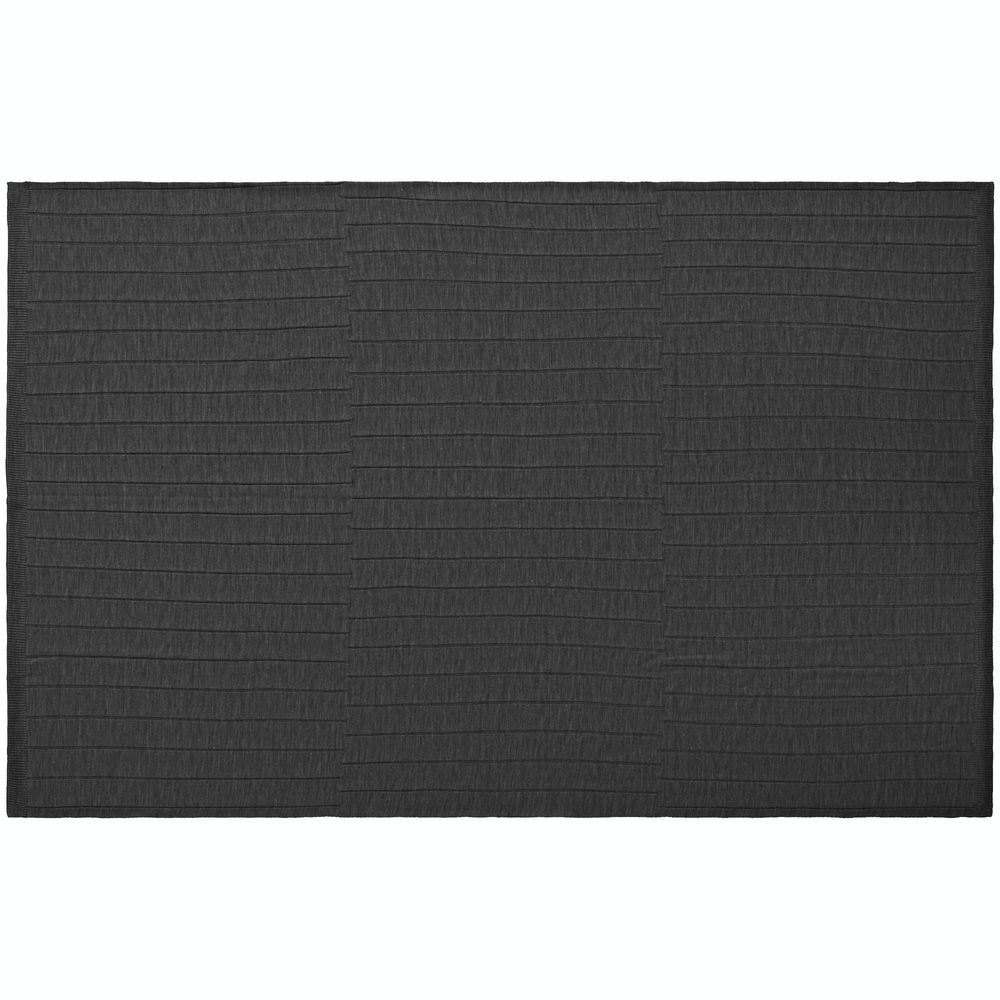 Плед Bambolay, темно-серый меланж — изображение 4