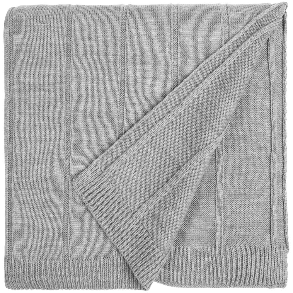 Плед Bambolay, светло-серый — изображение 2