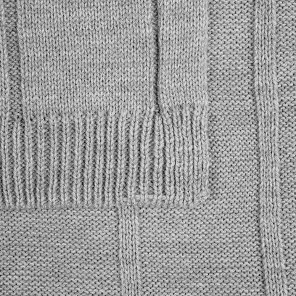 Плед Bambolay, светло-серый — изображение 3