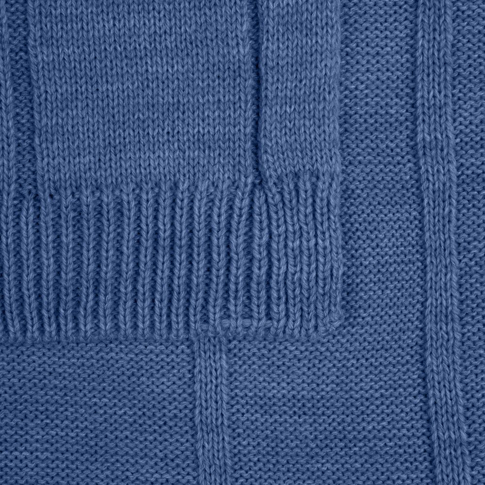 Плед Bambolay, синий (черника) — изображение 3