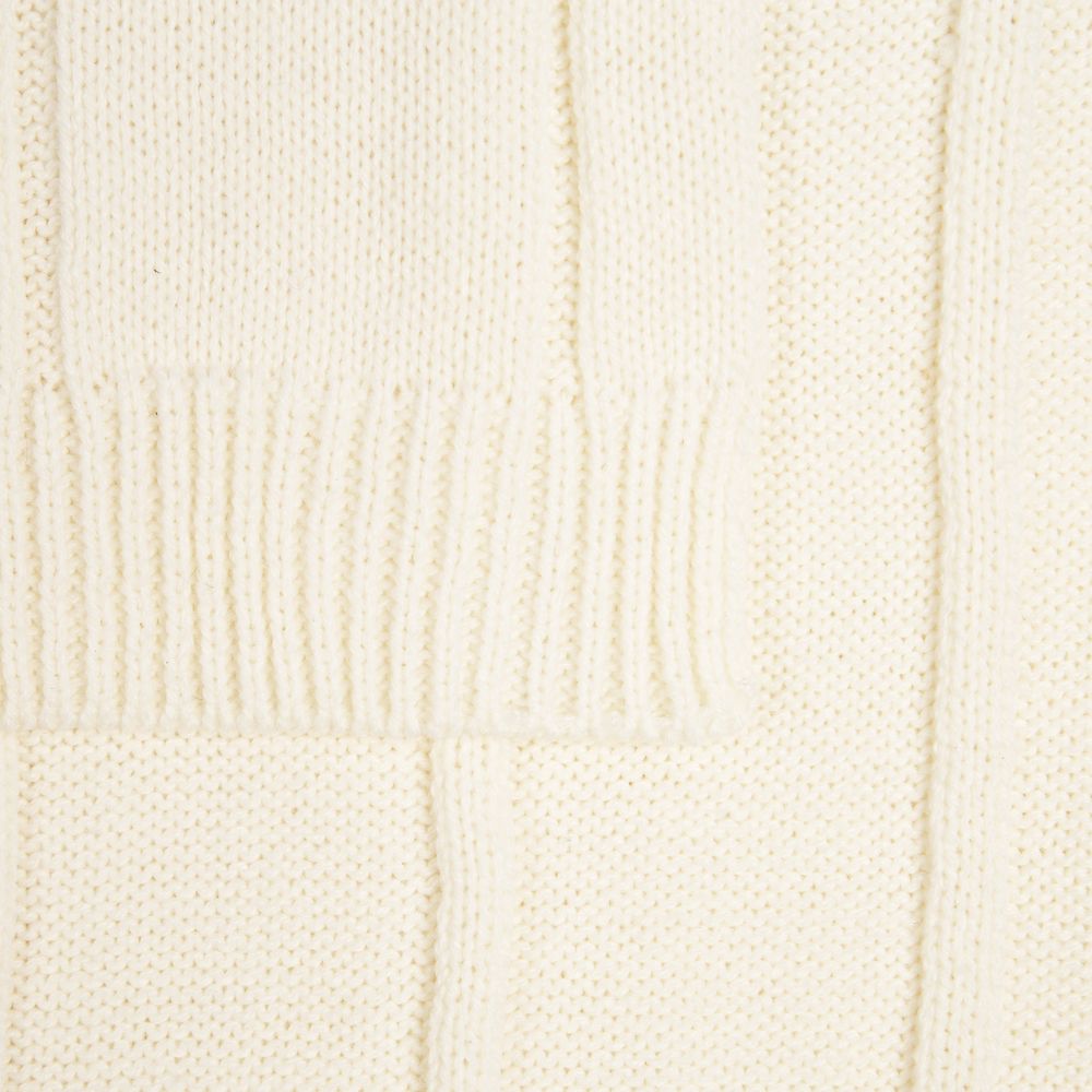 Плед Bambolay, молочно-белый — изображение 3