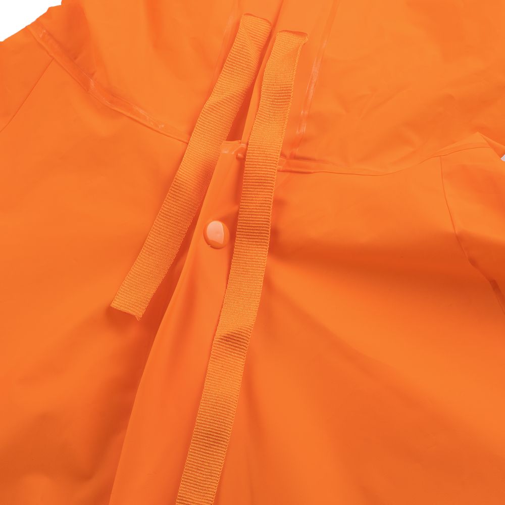 Дождевик детский RainDrop Kids, оранжевый — изображение 4
