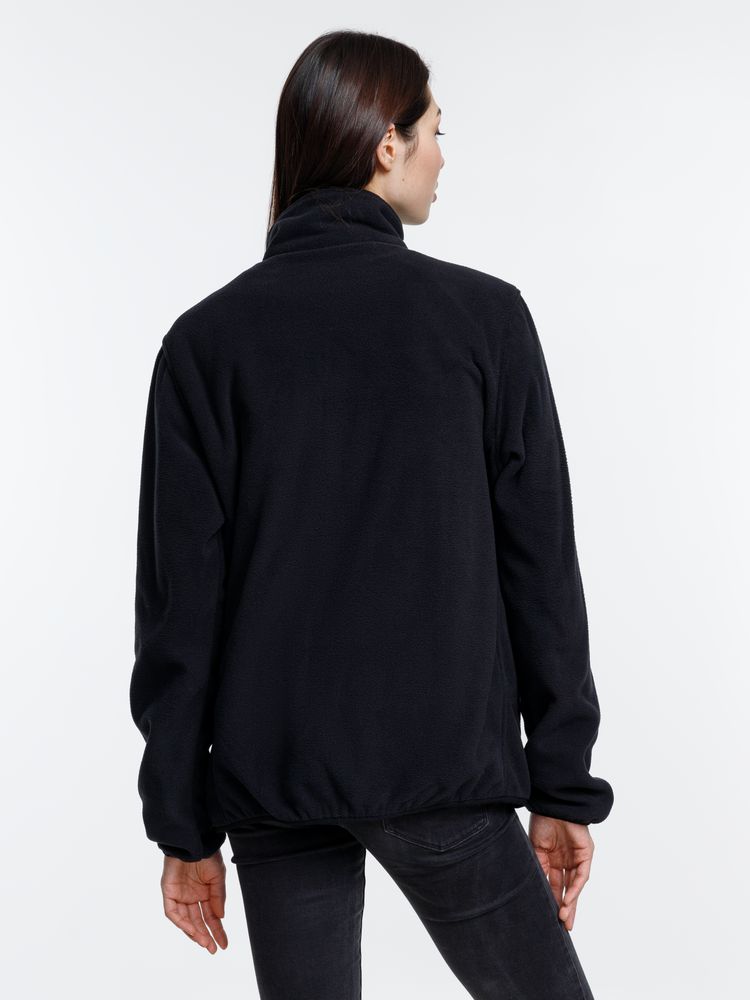 Куртка флисовая унисекс Nesse, черная — изображение 10