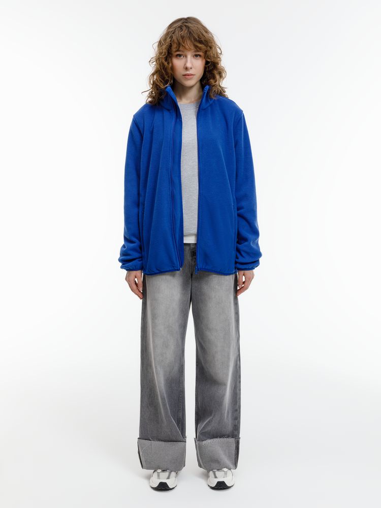 Куртка флисовая унисекс Nesse, синяя — изображение 13