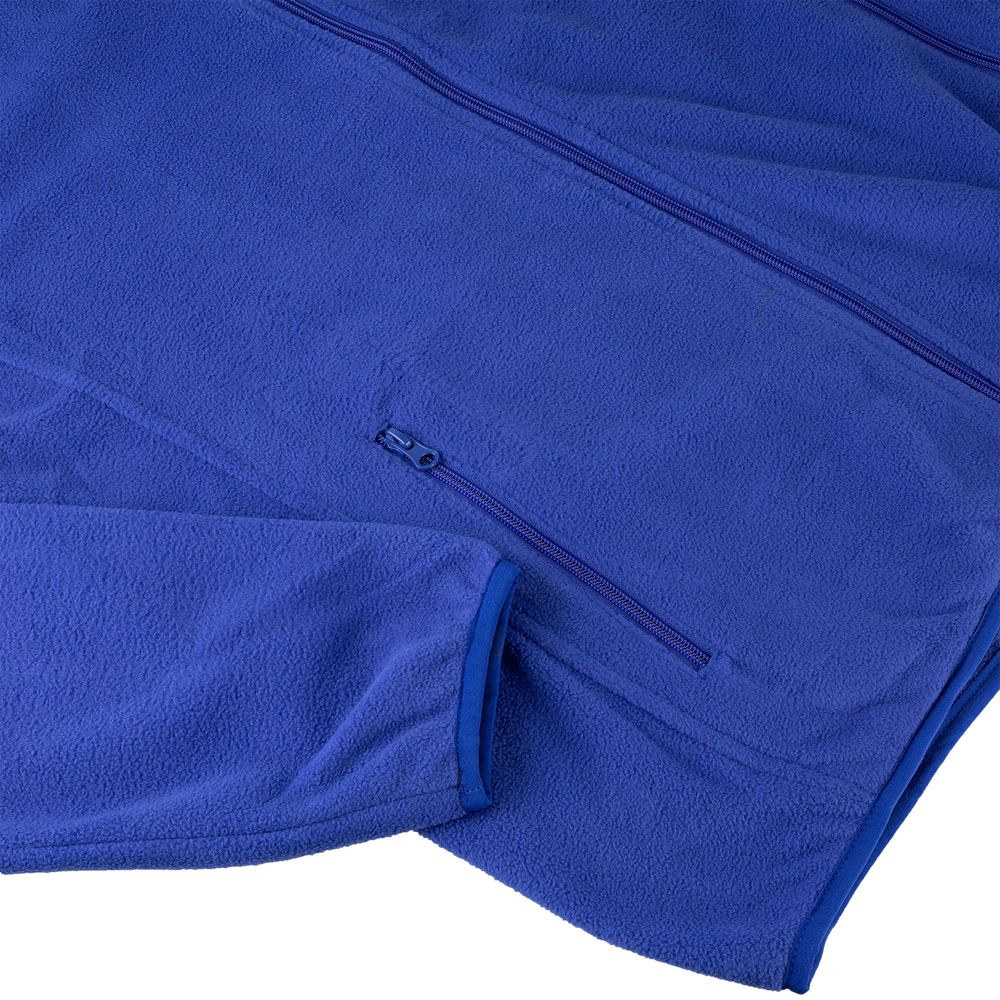 Куртка флисовая унисекс Nesse, синяя — изображение 4