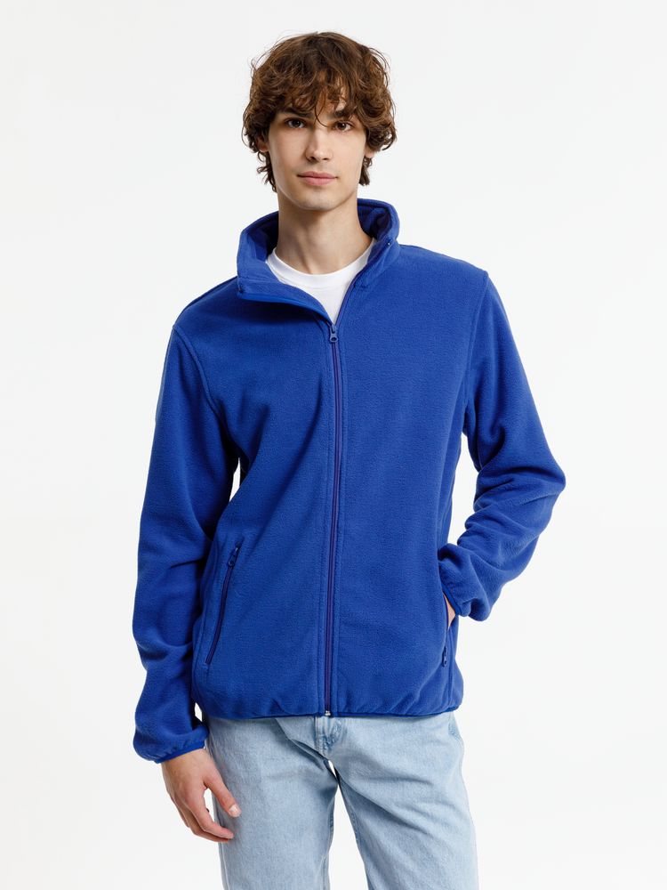 Куртка флисовая унисекс Nesse, синяя — изображение 6