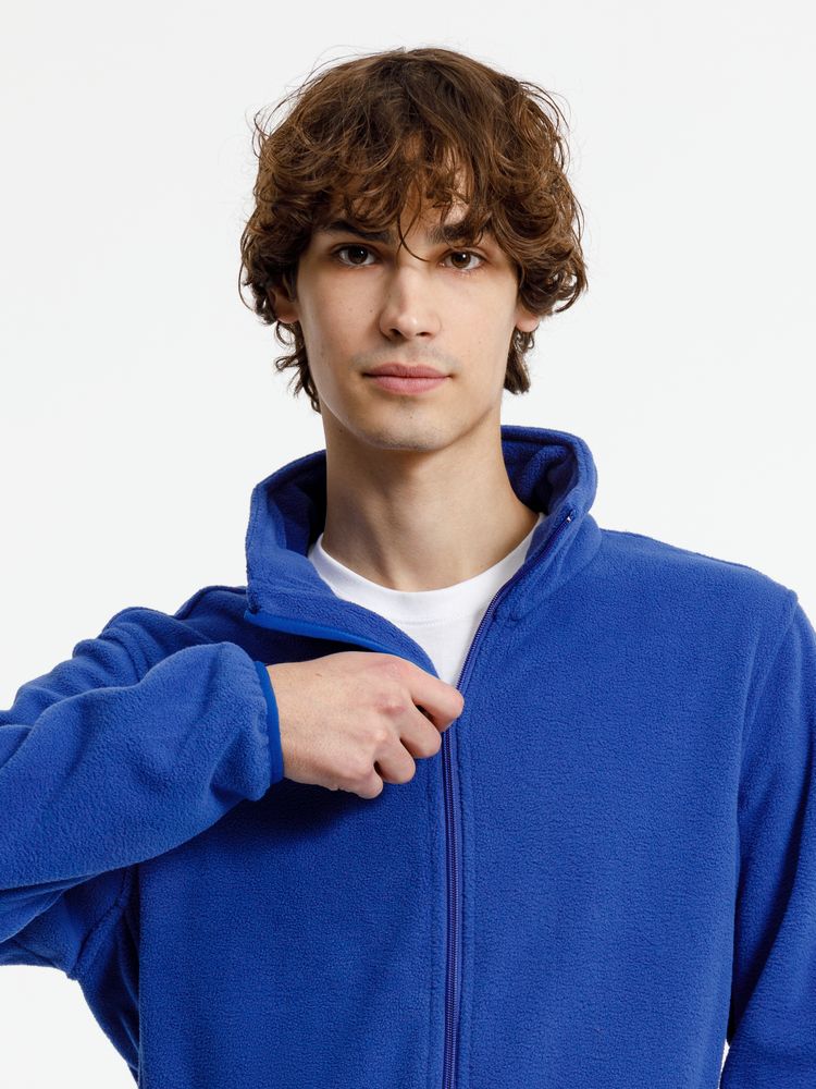 Куртка флисовая унисекс Nesse, синяя — изображение 7