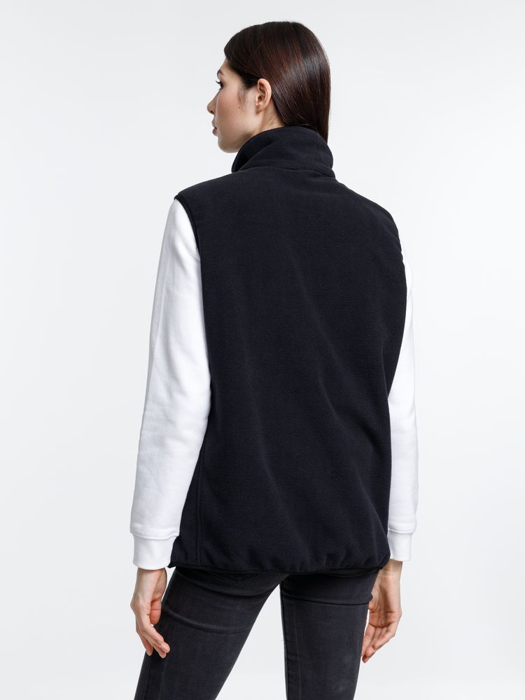 Жилет флисовый унисекс Nesse, черный — изображение 7