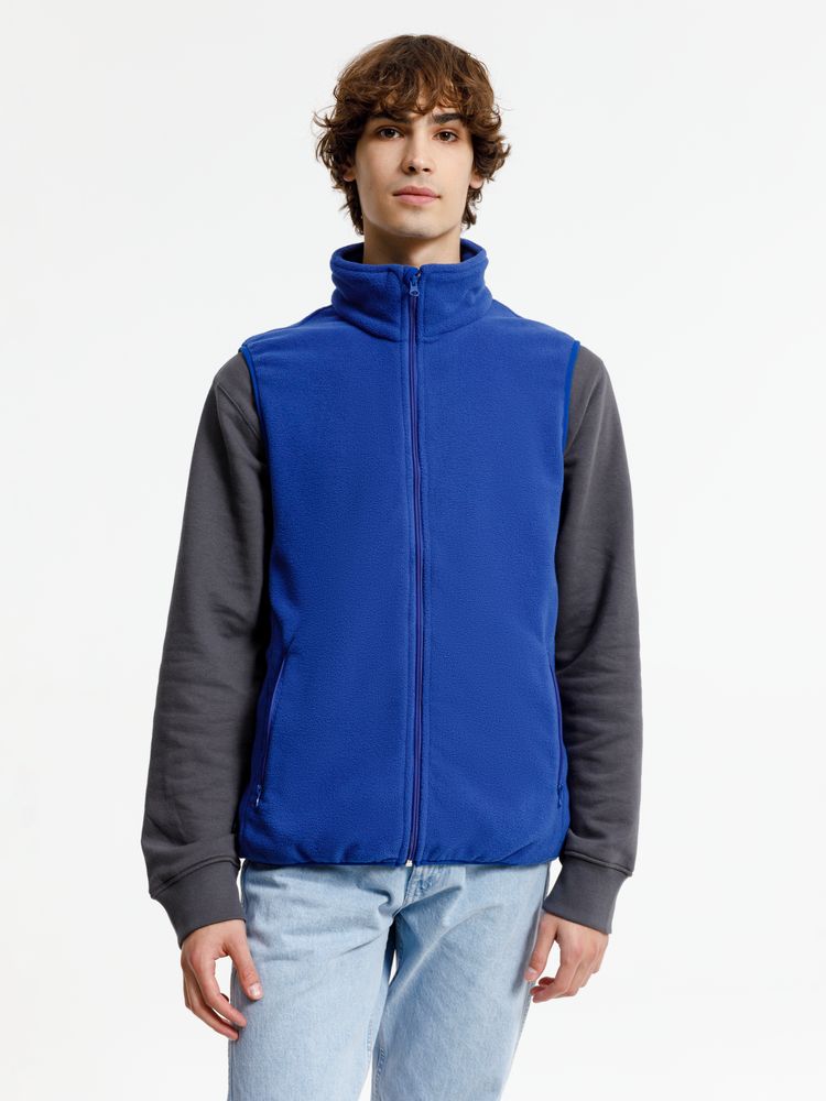 Жилет флисовый унисекс Nesse, синий — изображение 6