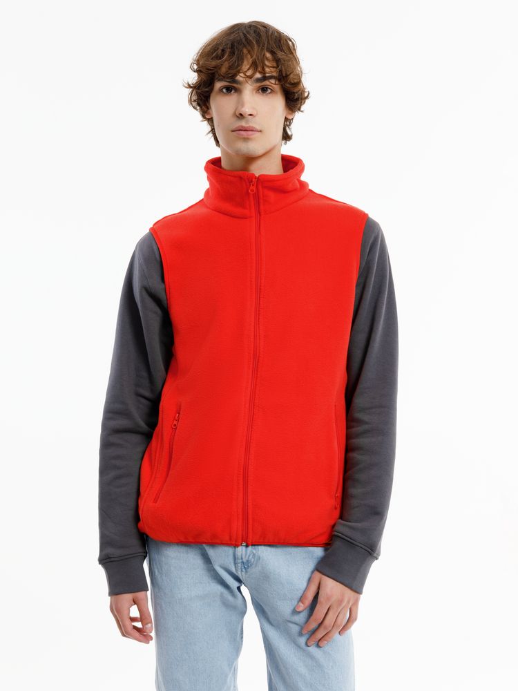 Жилет флисовый унисекс Nesse, красный — изображение 10