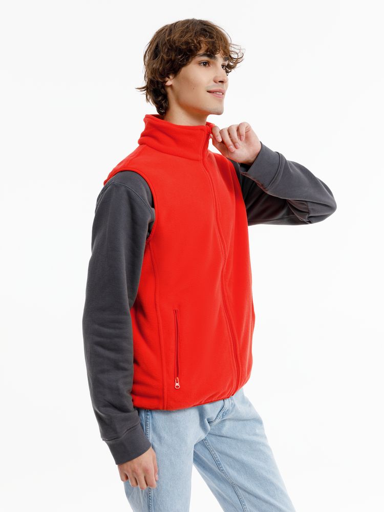 Жилет флисовый унисекс Nesse, красный — изображение 11