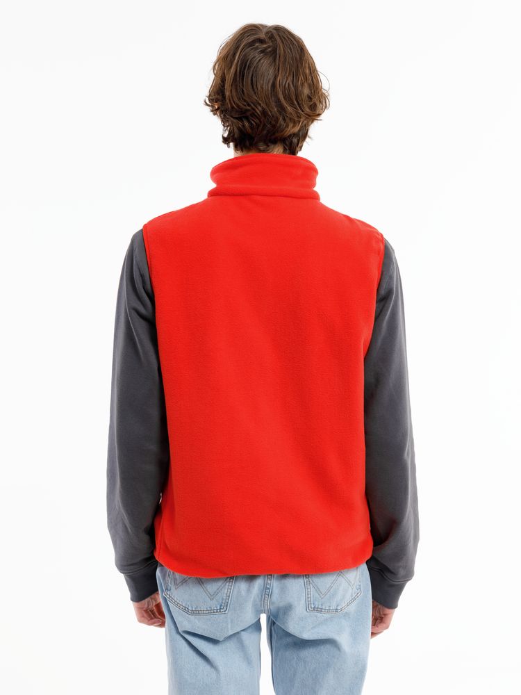 Жилет флисовый унисекс Nesse, красный — изображение 12