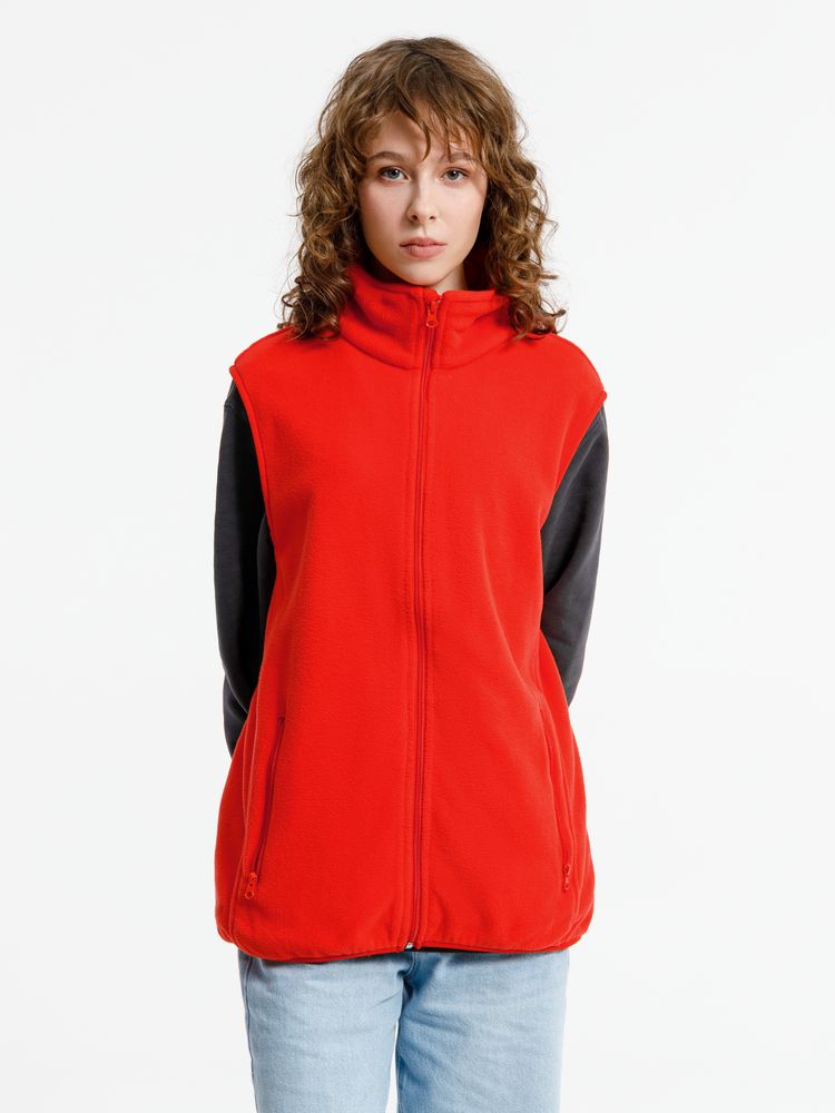 Жилет флисовый унисекс Nesse, красный — изображение 6