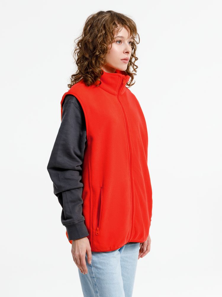 Жилет флисовый унисекс Nesse, красный — изображение 7