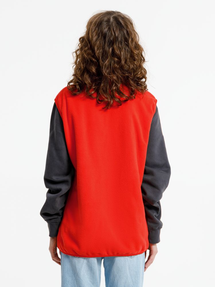 Жилет флисовый унисекс Nesse, красный — изображение 8