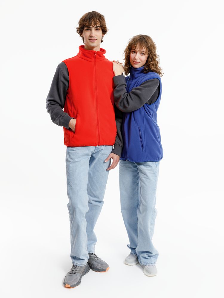 Жилет флисовый унисекс Nesse, красный — изображение 15