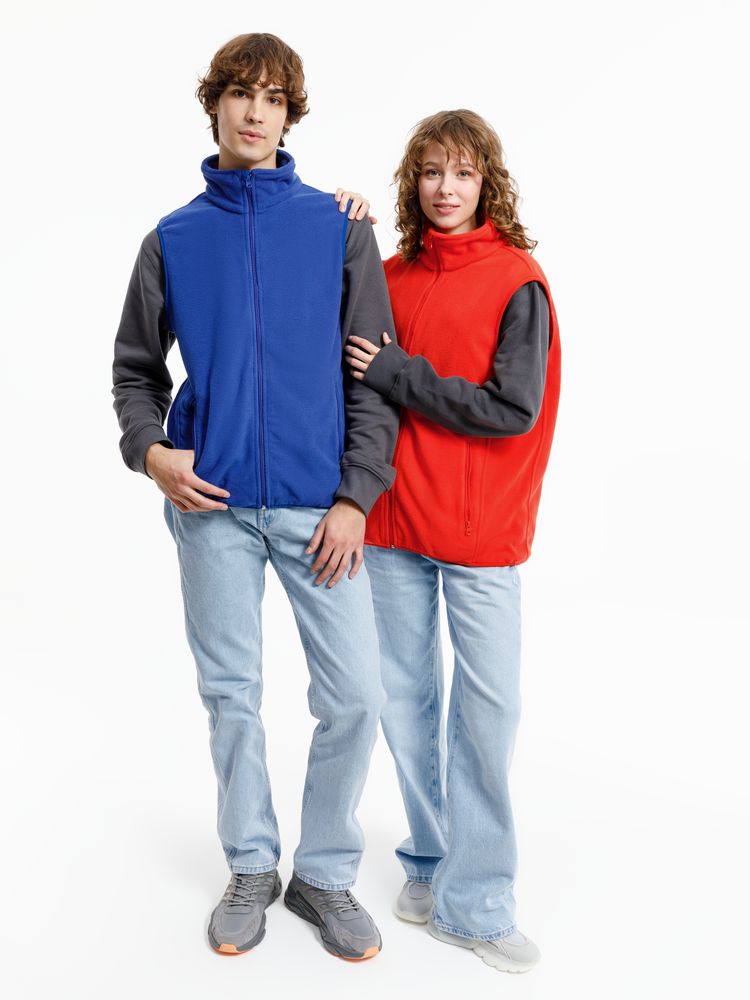 Жилет флисовый унисекс Nesse, синий — изображение 14