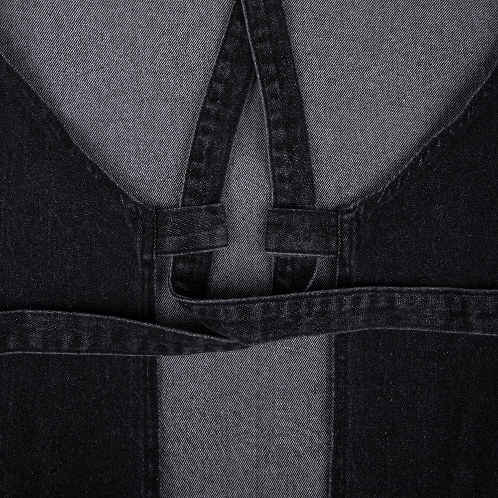 Фартук джинсовый E2, черный — изображение 9
