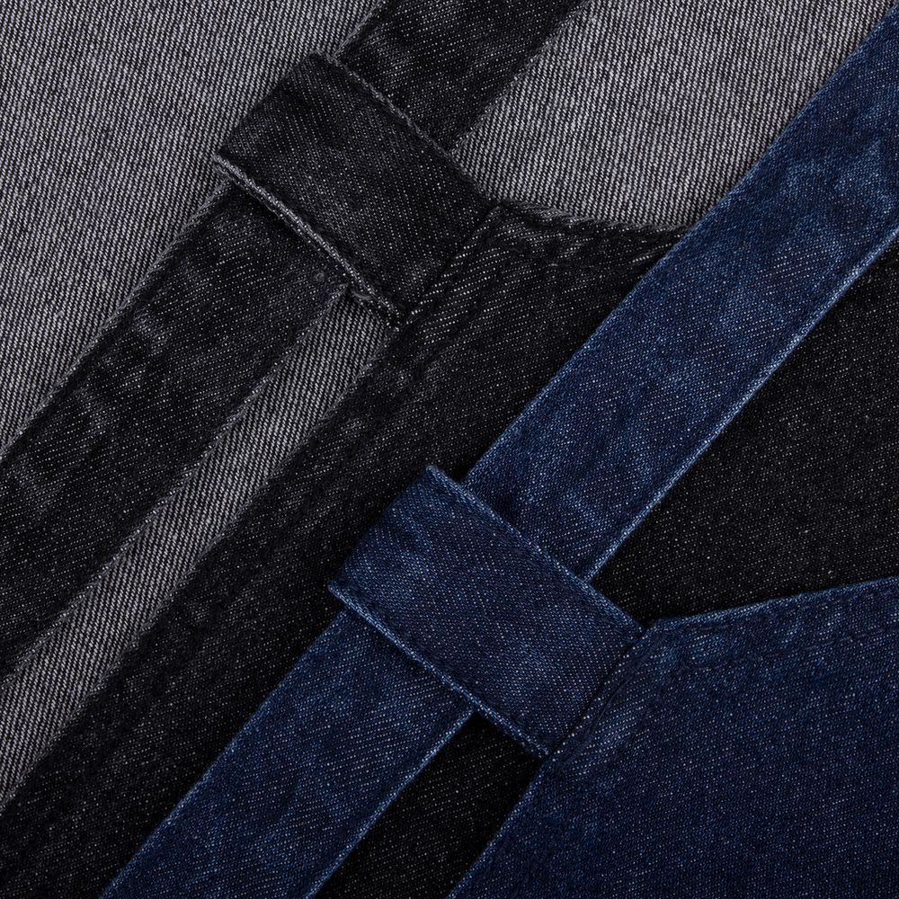 Фартук джинсовый E2, черный — изображение 7