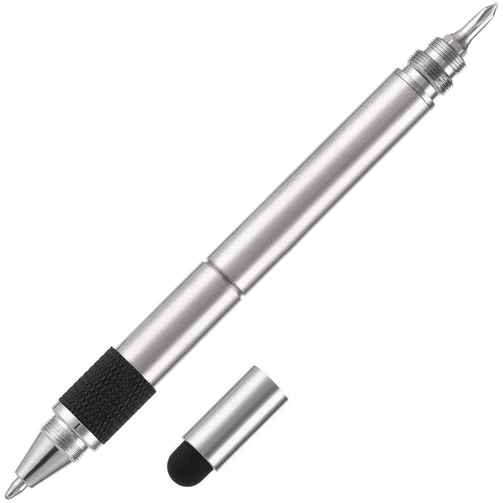 Ручка шариковая Numeric, мультиинструмент, черная — изображение 6