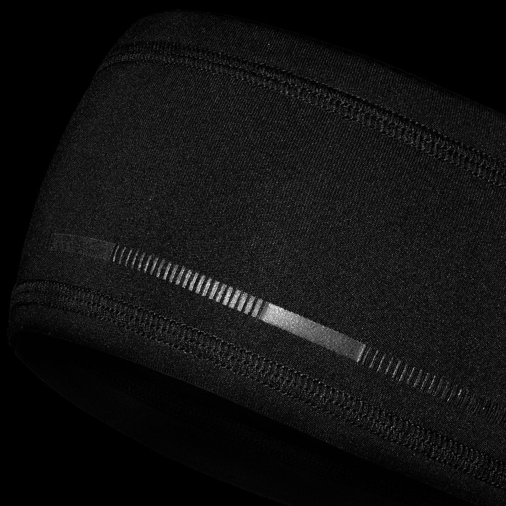 Спортивная повязка утепленная Jogge, черная — изображение 7