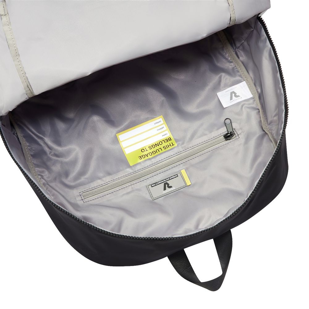 Складной рюкзак Compact Neon, черный с зеленым — изображение 5