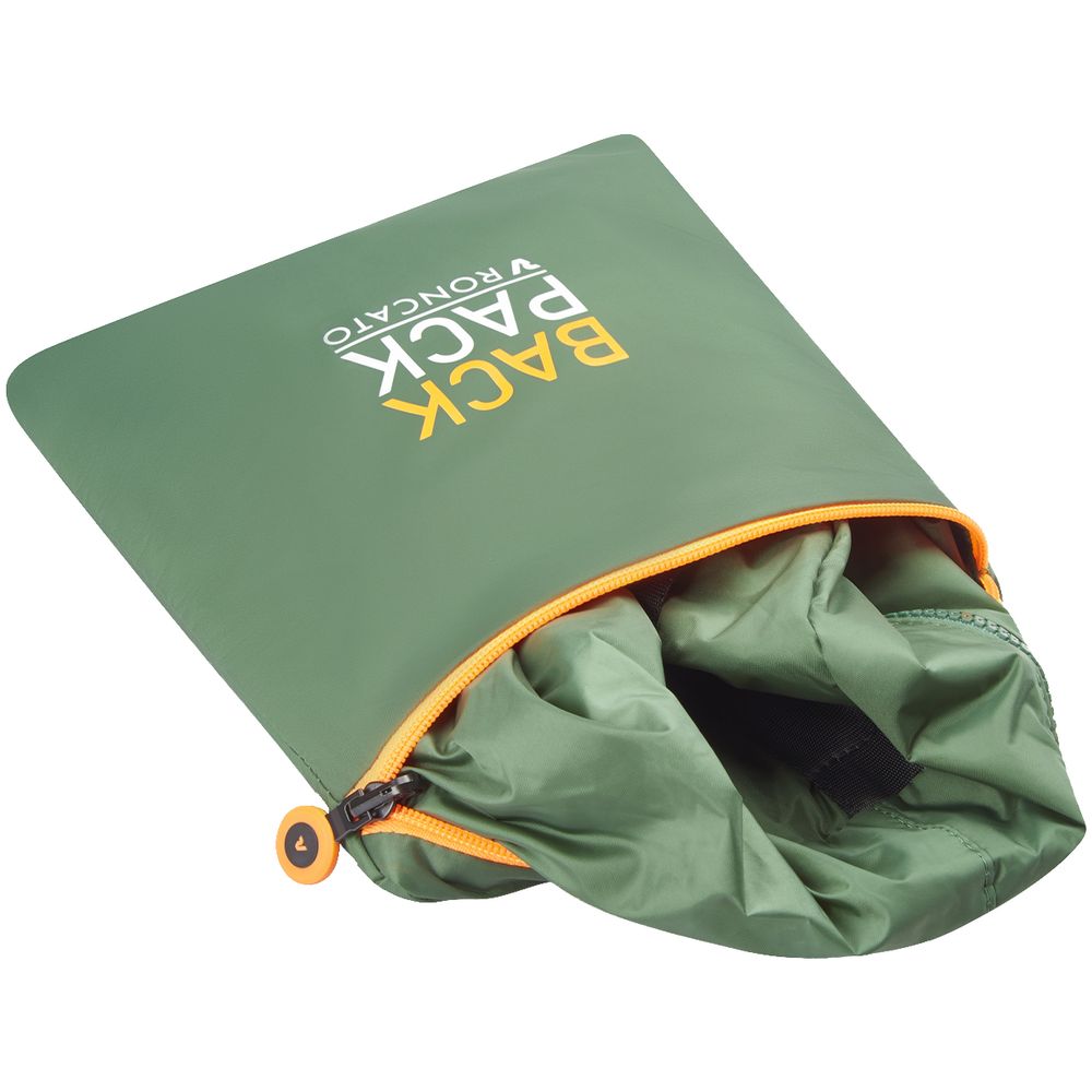 Складной рюкзак Compact Neon, зеленый — изображение 6