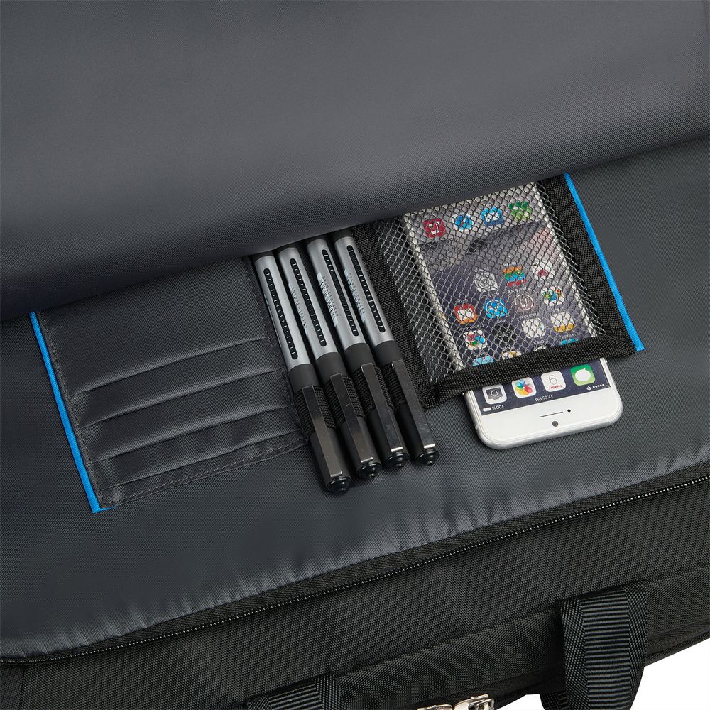 Сумка для ноутбука Easy Office 17, черная — изображение 7