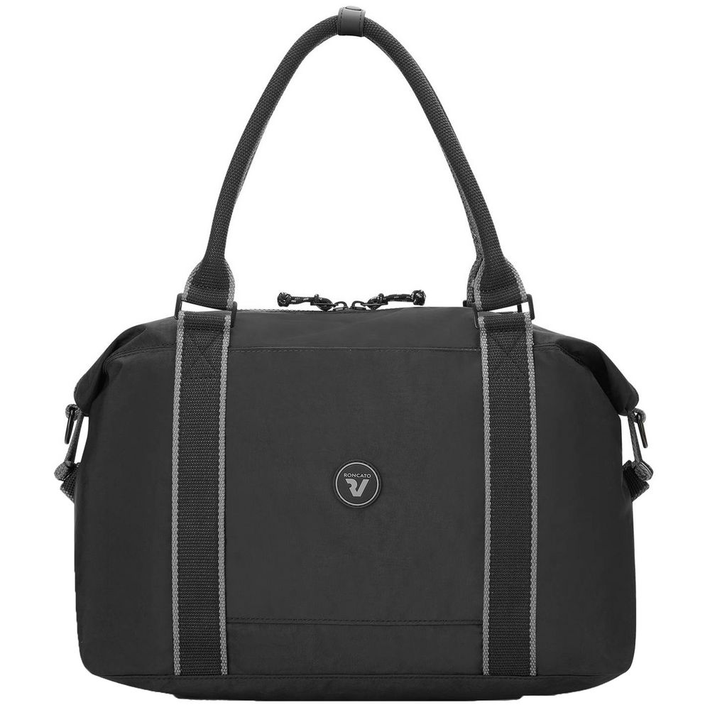 Сумка дорожная Rolling, черная — изображение 2