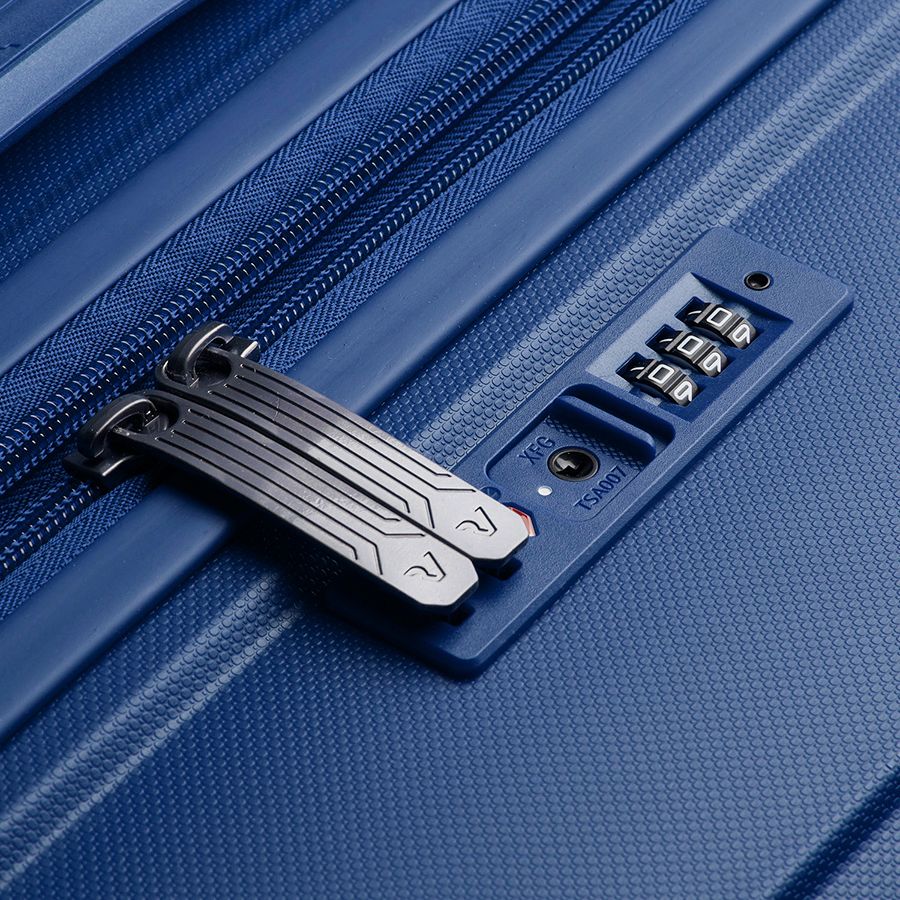 Чемодан Butterfly L, синий — изображение 9