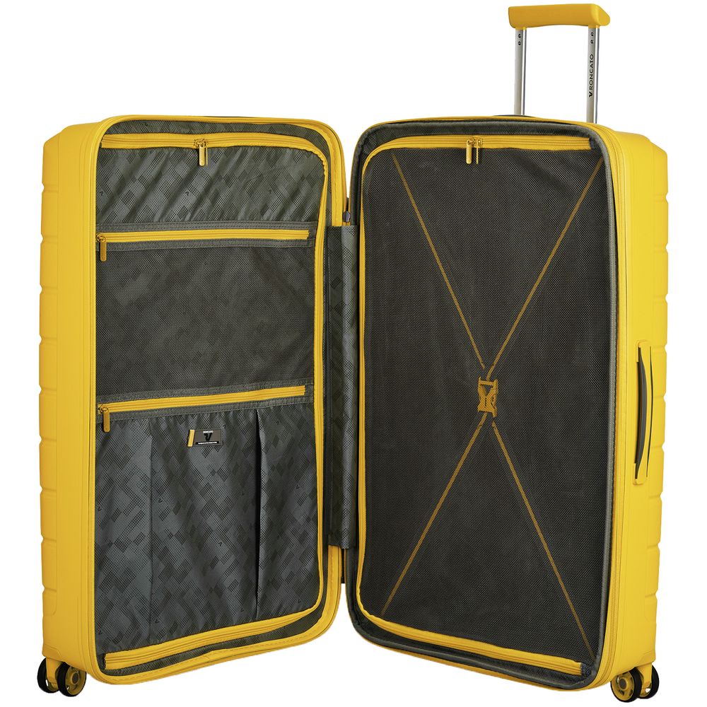 Чемодан Butterfly L, желтый — изображение 7