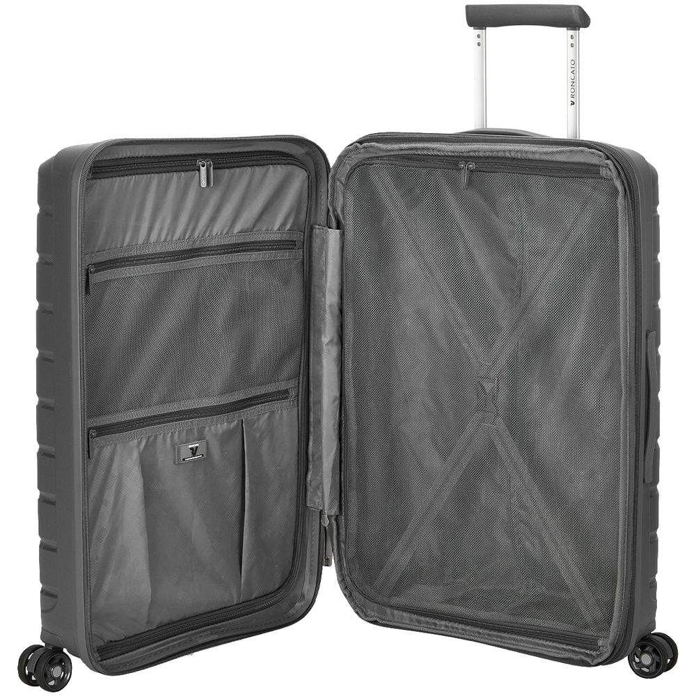 Чемодан Butterfly M, серый — изображение 7