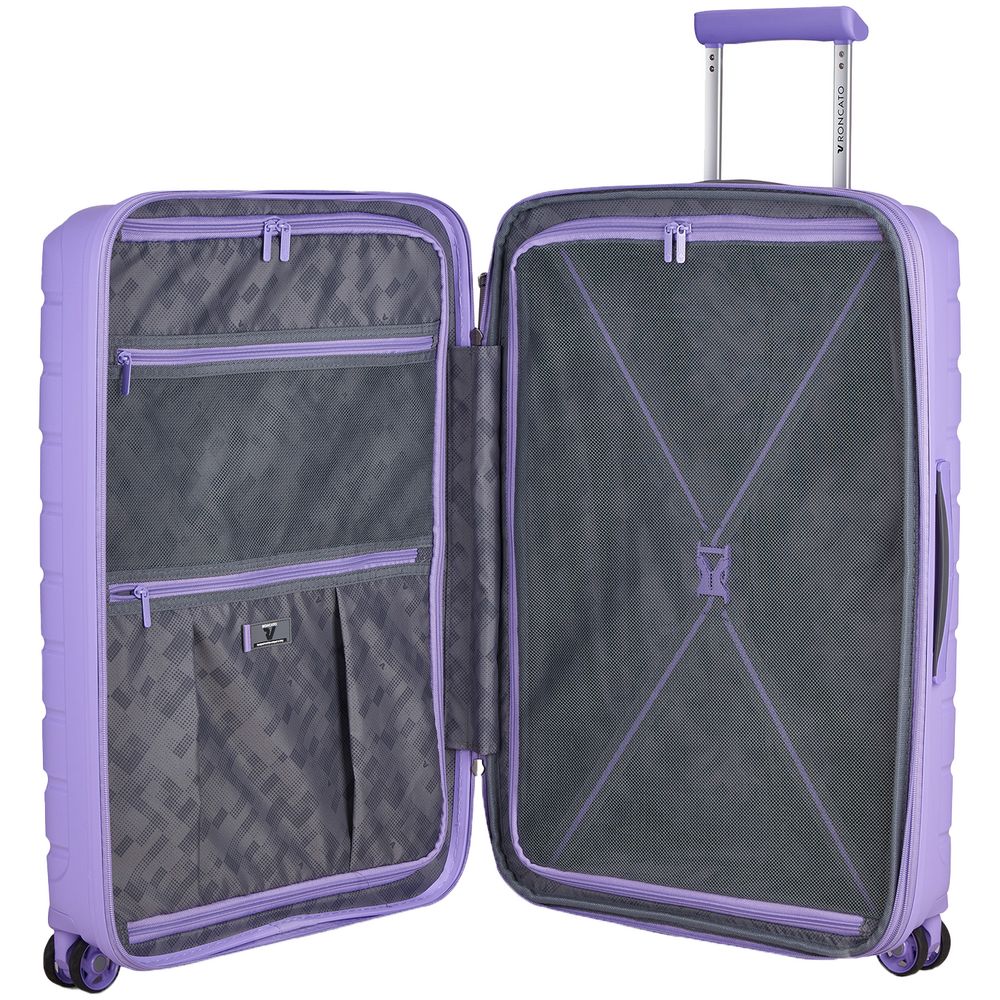 Чемодан Butterfly M, фиолетовый — изображение 6