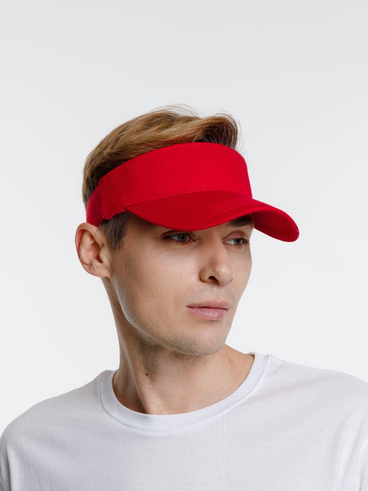 Козырек Viseros, красный — изображение 6
