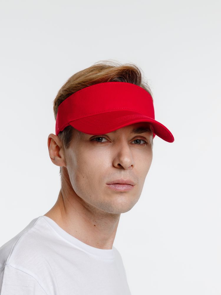 Козырек Viseros, красный — изображение 5