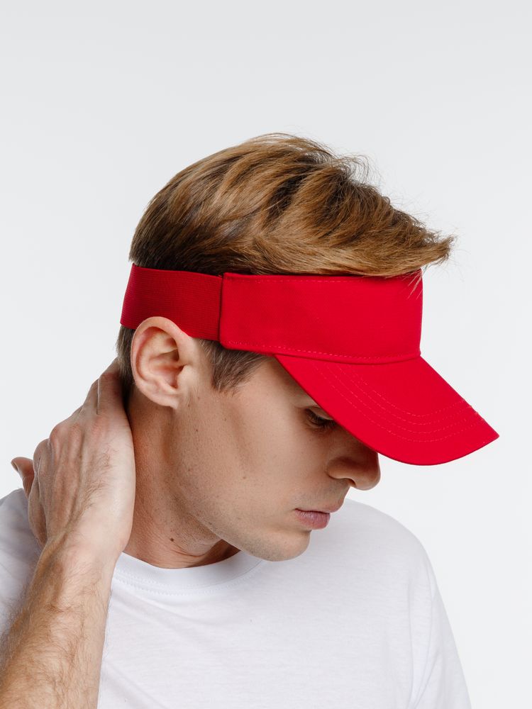 Козырек Viseros, красный — изображение 7